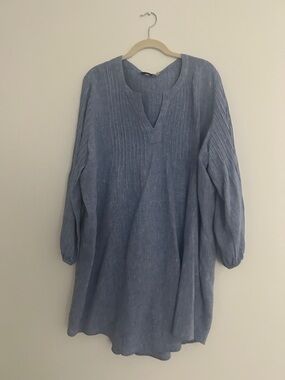 Vineyard Vines linen Dress size XL